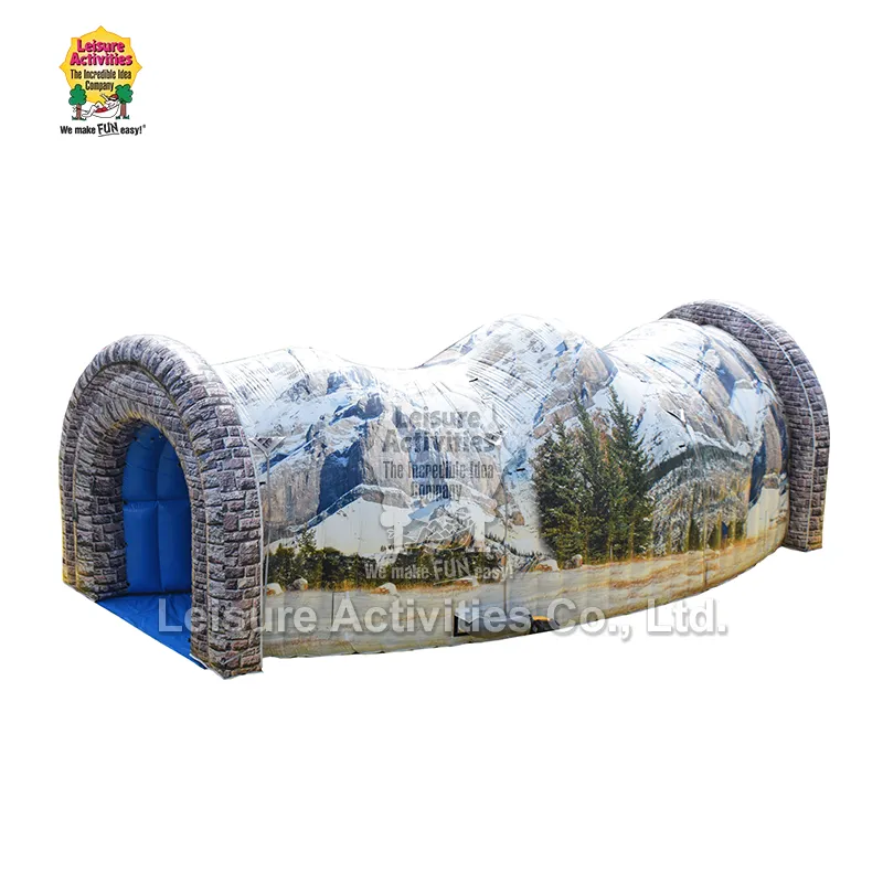 Inflatable ٹریک لیس ٹرین ٹنل