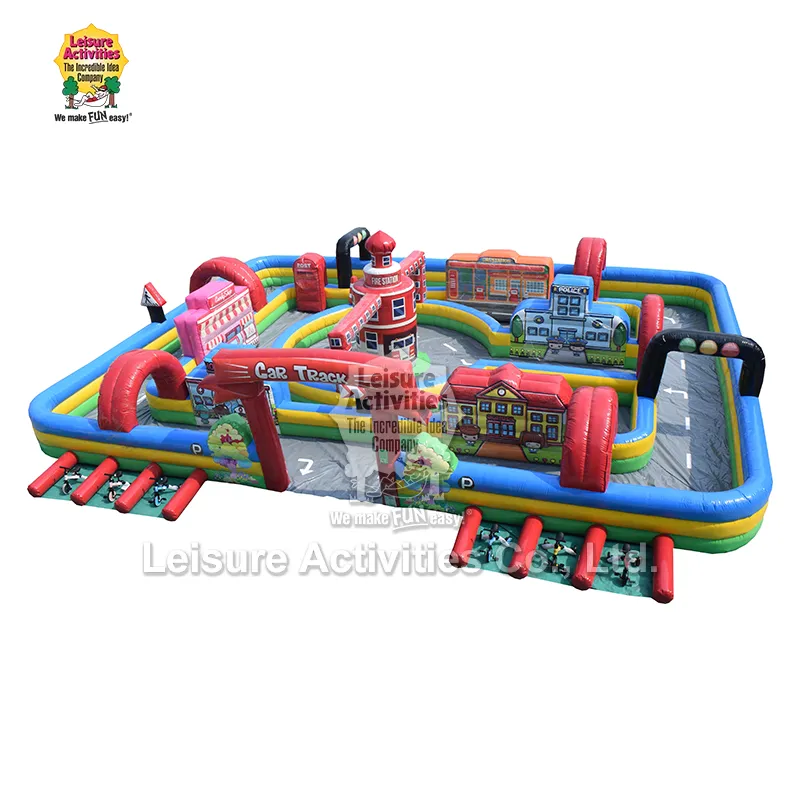 Inflatable کار ٹریک Inflatable کار ٹریک