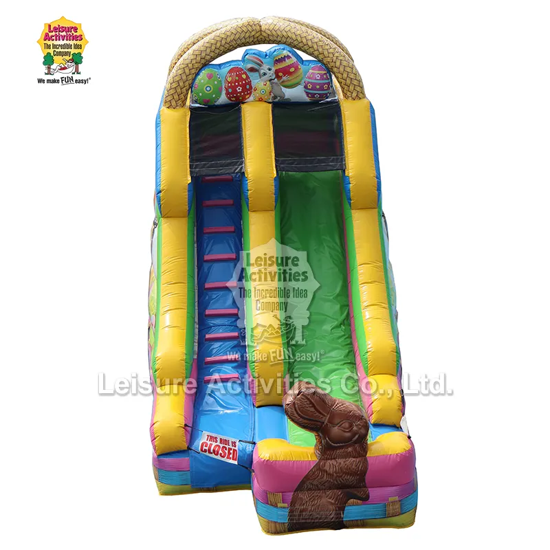Inflatable ایسٹر باسکٹ ڈرائی سلائیڈ