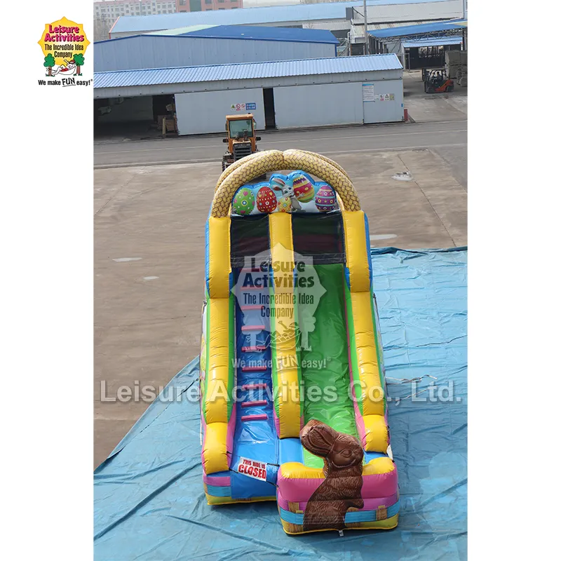 Inflatable ایسٹر باسکٹ ڈرائی سلائیڈ