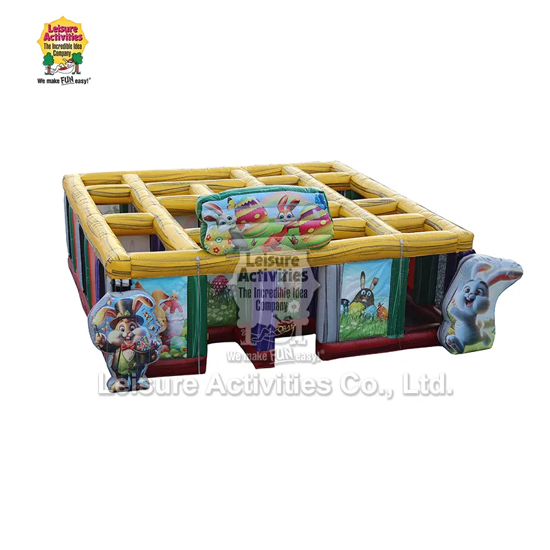 Inflatable ہائبرڈ بھولبلییا