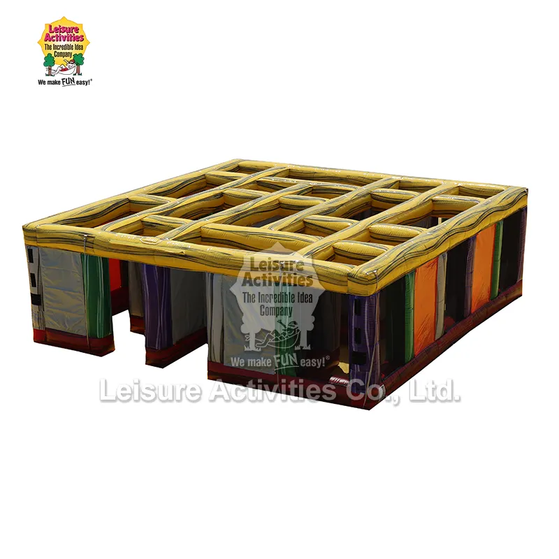 Inflatable ہائبرڈ بھولبلییا