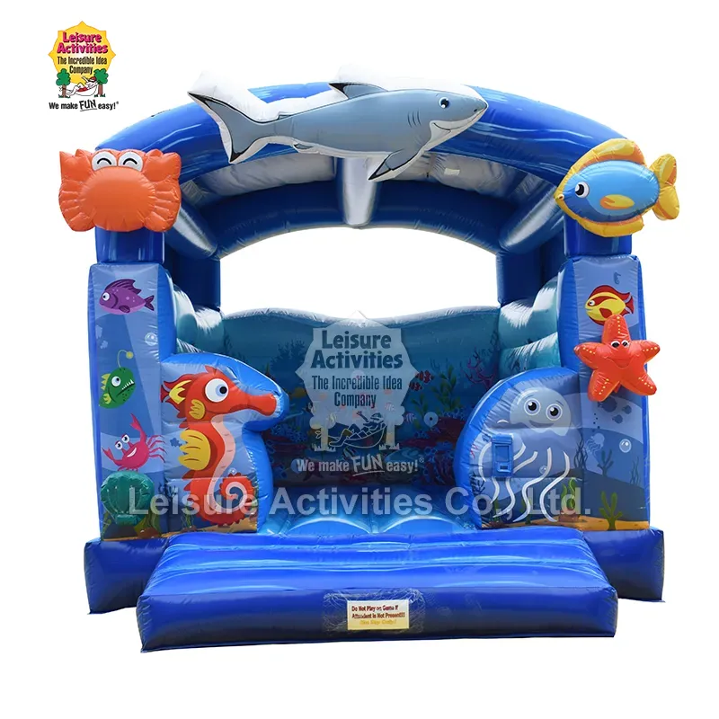 معیاری Inflatable Bouncy Castles A Frame Aquarium