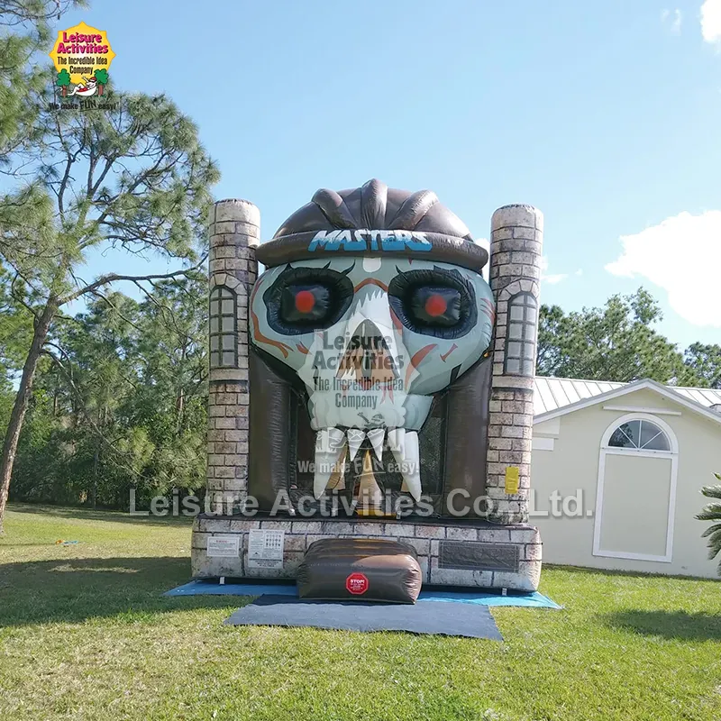 معیاری Inflatable Bouncy Castles Skull